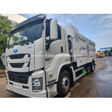 ISUZU 6 Wheelers 4x2 12cbm Haut-pression Lavage à lavage de rue Camion de nettoyage de la route